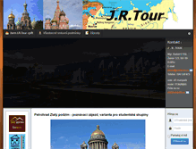 Tablet Screenshot of jrtour.cz